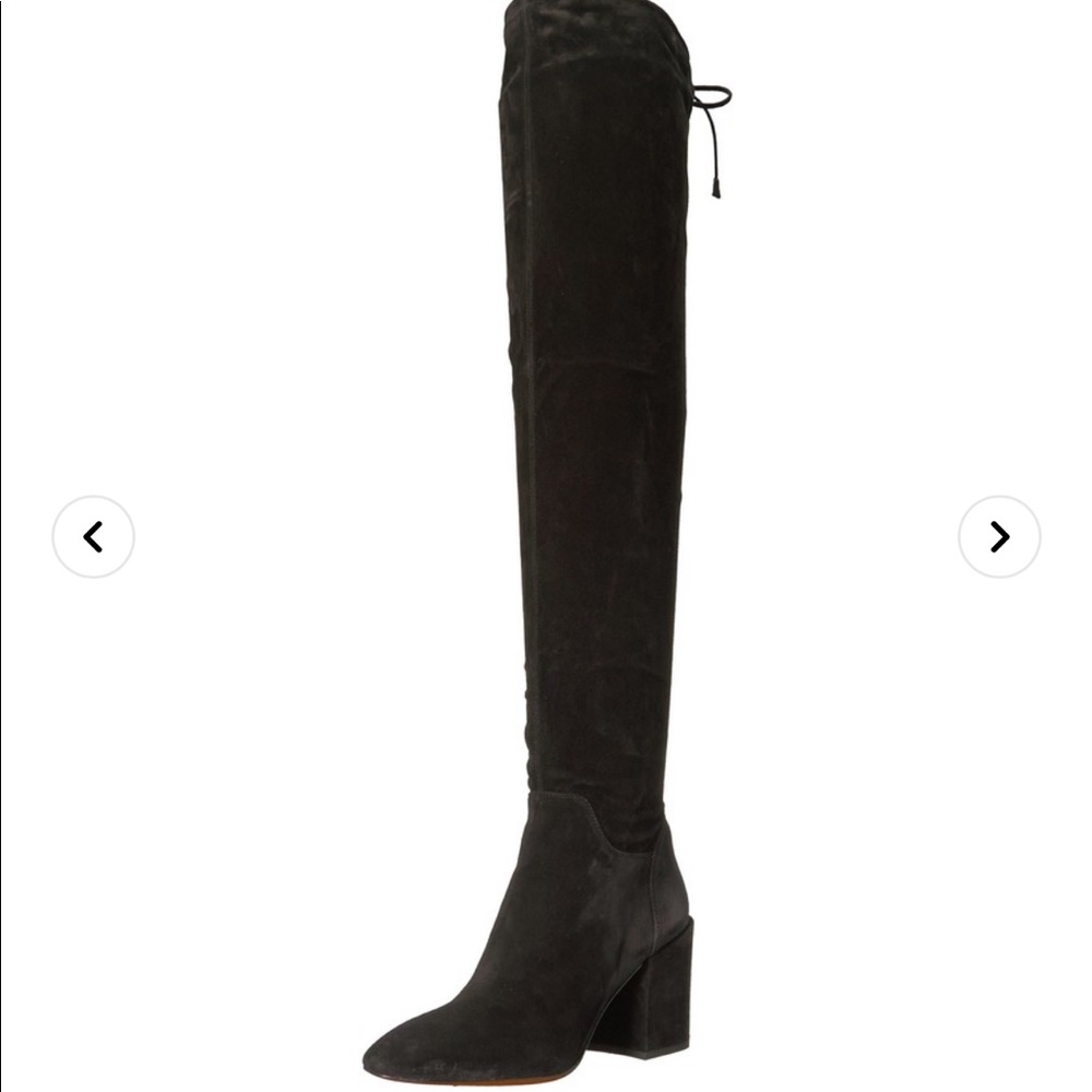 Aquatalia Black Suede Florencia Boot